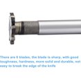 thumbnail image 3 of HUGFEGWE T Slot Cutter End Mill, Carbide t End Mill, 6 Flutes T-Slot Cutter Router Bit for Stainless Steel Copper Aluminum (25 * 3 * 90mm) CA919-80267, 3 of 5