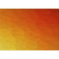 thumbnail image 1 of Ahgly Company Indoor Rectangle Patterned Neon Red Area Rugs, 2' x 4', 1 of 6