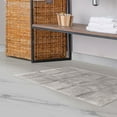 thumbnail image 6 of BNM Non-Slip Washable Bath Rug Set, 20" x 30", 24" x 36", Silver, 6 of 8