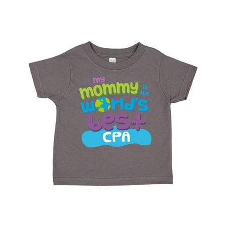 

Inktastic CPA Mom quote Gift Toddler Boy or Toddler Girl T-Shirt