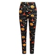 thumbnail image 5 of Gvmfive Women Halloween Holiday Print Yoga Sport Casual Leggings, 5 of 8