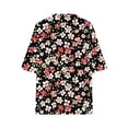 thumbnail image 6 of White Blouse for Women Dressy Funeral Plus Size Womens Shirts Pack Summer Button Boho Top, 6 of 7