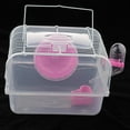 thumbnail image 2 of 2PCS Portable Pet Hamster Cage Guinea Gerbils Mice House Small Animal Cage - for Hamsters and Gerbils, 2 of 9