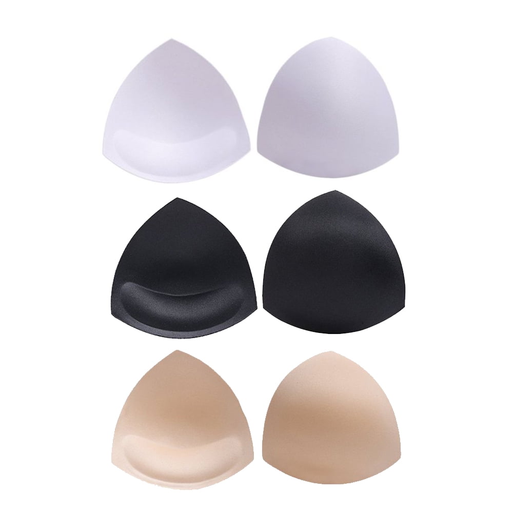 MAKINGTEC Thick Bra Pads Inserts, Removable Bra Inserts Pads Bra Cups  Inserts Breast Pads for Sport Bra and Bikini Tops Swimsuit, C, D Cups :  : Clothing & Accessories
