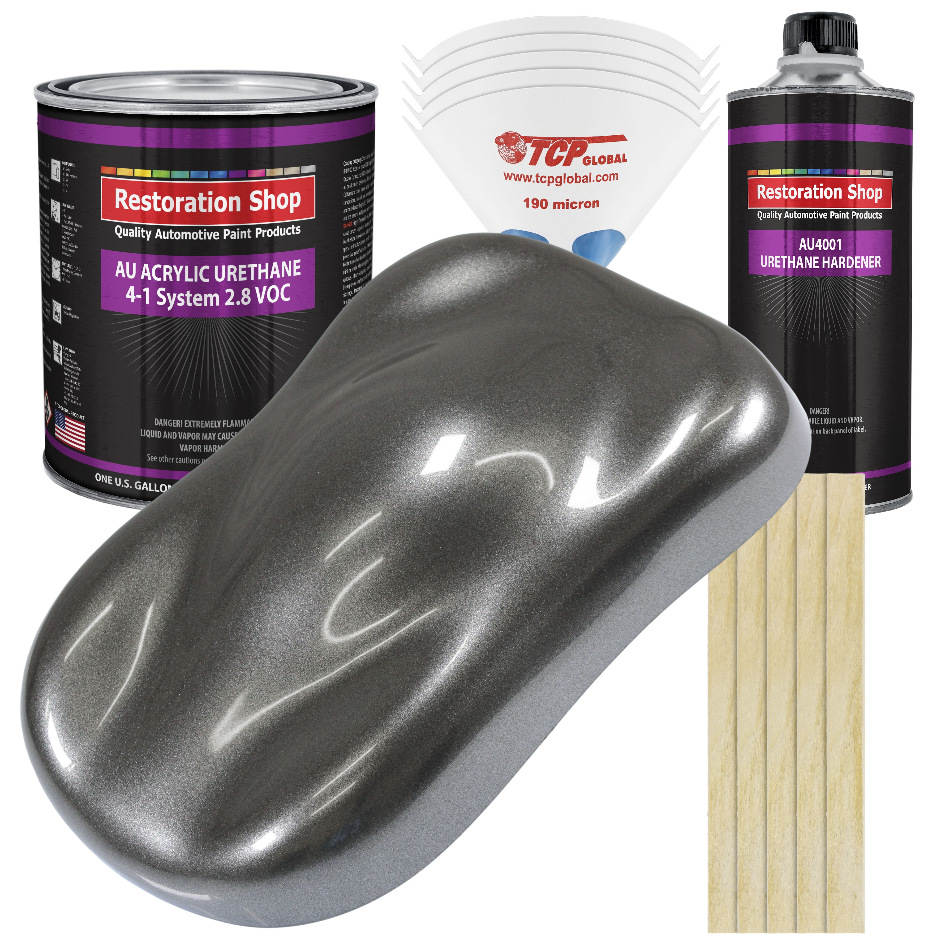 Restoration Shop Meteor Gray Metallic Acrylic Urethane Auto Paint