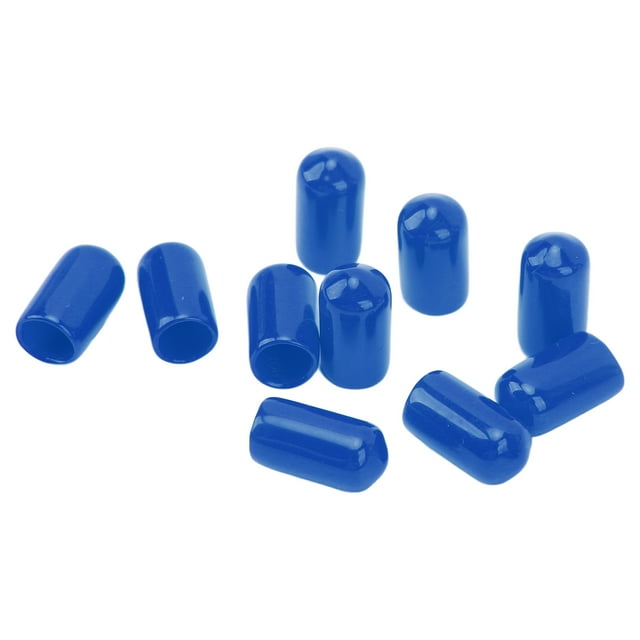 20 Pcs 6mm Brake Caliper Bleed Screw Nipple PVC Dust High Durability For Braking Systems In Most Vehicles