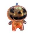 thumbnail image 2 of Halloween Pumpkin Squishy Toy with Slow Rising Soft Squeeze, Transparent Orange Glitter Figure, for Party Favors, Relaxation Toy, 2 of 4