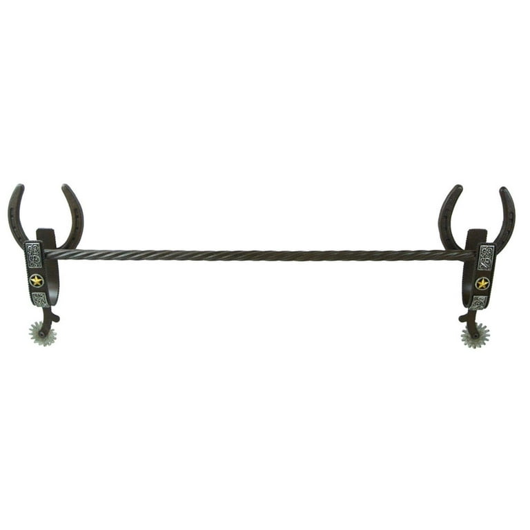 Rustic Spur Bathroom Towel Bar Rustic Spur Bathroom Towel Bar
