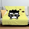 thumbnail image 4 of Sanrio Bad Badtz Maru Keroppi, manta de franela con dibujos animados, Sábana, sofá, manta para oficina, almuerzo, manta, regalo de periféricos de animé, 4 of 4