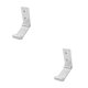 thumbnail image 4 of Eigraketly Ganchos de pared plegables Herrajes para muebles lisos a prueba de herrumbre Oficina Aluminio Bolsas de cocina Perchas Ropa Herramientas Type1 NO1 Eigraketly CBP391870, 4 of 5