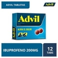 thumbnail image 1 of Advil 12 tabletas 200 mg, 1 of 4