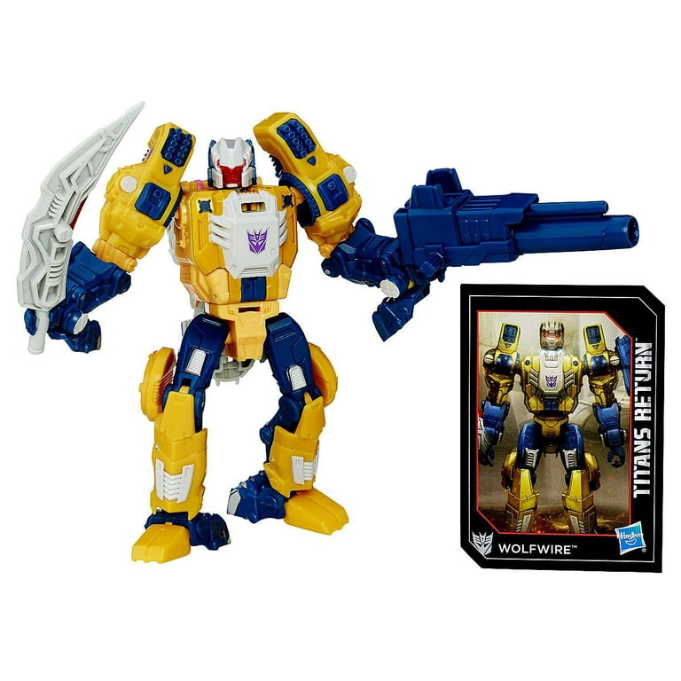 Transformers Titans Return Monxo & Wolfwire Generations