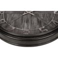 thumbnail image 3 of Monarch Specialties I 9025 Clocks, 30" Round, Large Oversized, Wall Clock, Brown, Transitional, 3 of 4