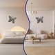 thumbnail image 4 of Decoración de pared de mariposas de metal Inteprter Grande resistente a impactos a prueba de herrumbre, 4 of 6