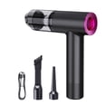 thumbnail image 5 of AuroraX Small Handheld Vacuum Cleaner and Blower,Pet Hair Lightweight for Car Home Cordless Bed Vacuum Cleaner,Extended Hose Strong Suction Rechargeable(Black), 5 of 5