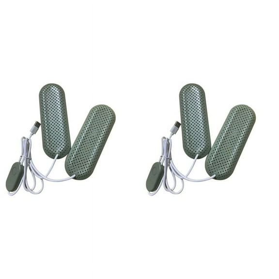 2X Dryer, USB Shoe Dryer Intelligent Timing Deodorization Shoe Boot Drying Machine USB Shoe Warmer Winter 2