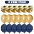 thumbnail image 2 of SPECOOL 70th Birthday Decorations Men, Blue Gold Theme Party Decor, Navy Blue Gold Latex Balloons and Happy 70th Birthday Banner, Grandfather Happy 70th Birthday Anniversary Party Supplies, 2 of 7