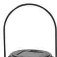 thumbnail image 3 of Farol solar hueco de hierro, farol solar portátil para colgar al aire libre, para decoración de jardín, patio, GZ 0032, luz solar para paisaje negra, 3 of 5