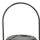 thumbnail image 3 of Farol solar hueco de hierro, farol solar portátil para colgar al aire libre, para decoración de jardín, patio, GZ 0032, luz solar para paisaje negra, 3 of 5