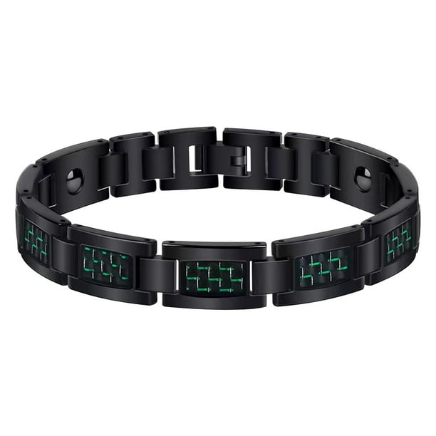 Pulsera magnética multipunto, pulsera magnética desmontable, pulsera europea y accesorios para parejas.