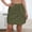 01-Army Green, variant on Womens Cargo Skirt -Fashion Cargo Skort with 4 Pockets Drawstring Stretchy Summer Boho Skirts Golf Travel Hiking Skorts for Women Daily Wear 10-Light Green S