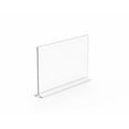 thumbnail image 1 of FixtureDisplays® 6PK 17x11" Clear Polystyrene Sign Holder Picture Frame Photo Menu Holder Countertop Display Rack 11193-3-17x11-6PK Peel off protective film (white) before use., 1 of 4