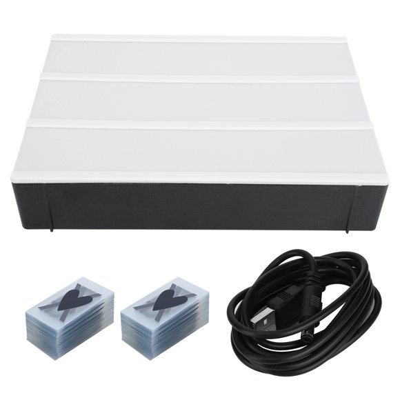 Caja de luz con letras LED para mensajes DIY, sencilla y moderna, tamaño A4, decoración, combinación de lámparas, enchufe USB