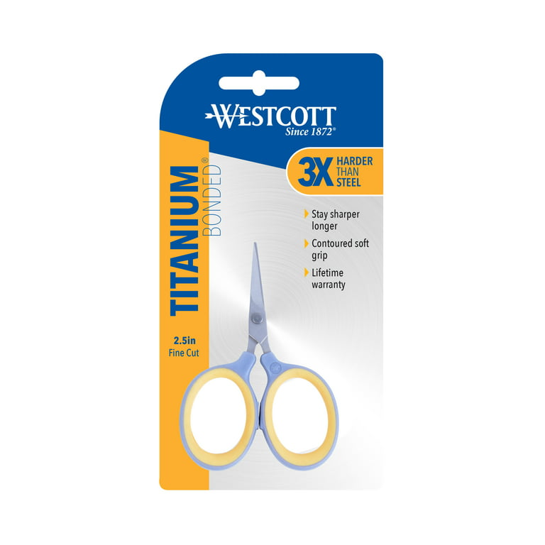 westcott titanium scissors 13867 cross stitch scissors