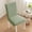 Green_Free Size, variant on Mnhhatv Stretch Nylon Spandex High Back Dining Chair Cover, Elastic Slipcover For Tall Chairs, Washable Seat Protector, Home Or Restaurant Use, White Wine Gray Khaki Green, Multi-Color Options