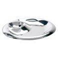 thumbnail image 1 of Leeber 72641 Hammered Double Wall Chip And Dip Tray - 13 in., 1 of 1