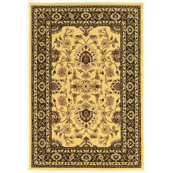 Riverbay Furniture 5' x 7'6" Area Rug in Cream