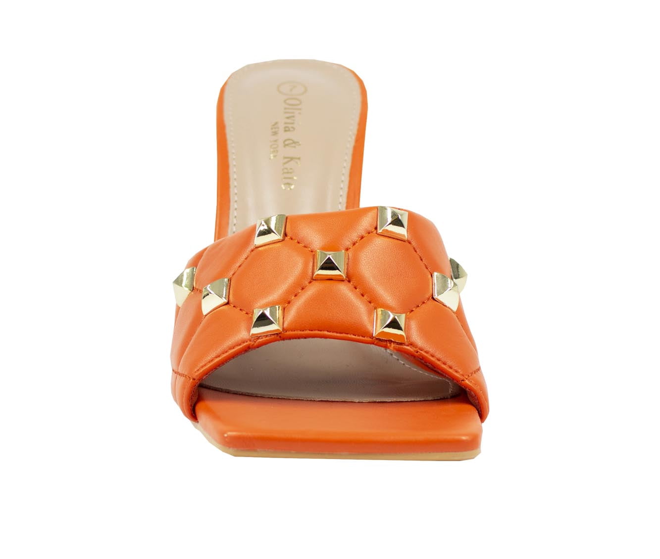 Olivia & Kate Women's Adult Embellished Studded High-Heel Stiletto Sandal