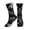 1 Black, variant on Athletic Socks Racing Checkered Flag Sport Running Calf Socks Crew Socks for Men Women
