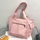 thumbnail image 3 of Bolsa de hombro simple casual de mujer de nylon de gran capacidad para el trabajo (rosa) Ndcxsfigh Para Estrenar, 3 of 8