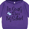 thumbnail image 3 of Inktastic Heart New Big Sister Toddler Hoodie, 3 of 4