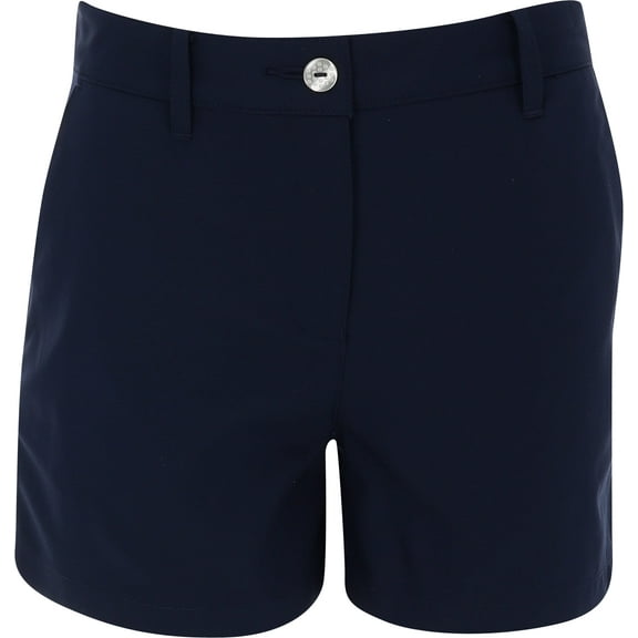 Puma Youth Girls Classic Golf Deep Navy Shorts Junior M