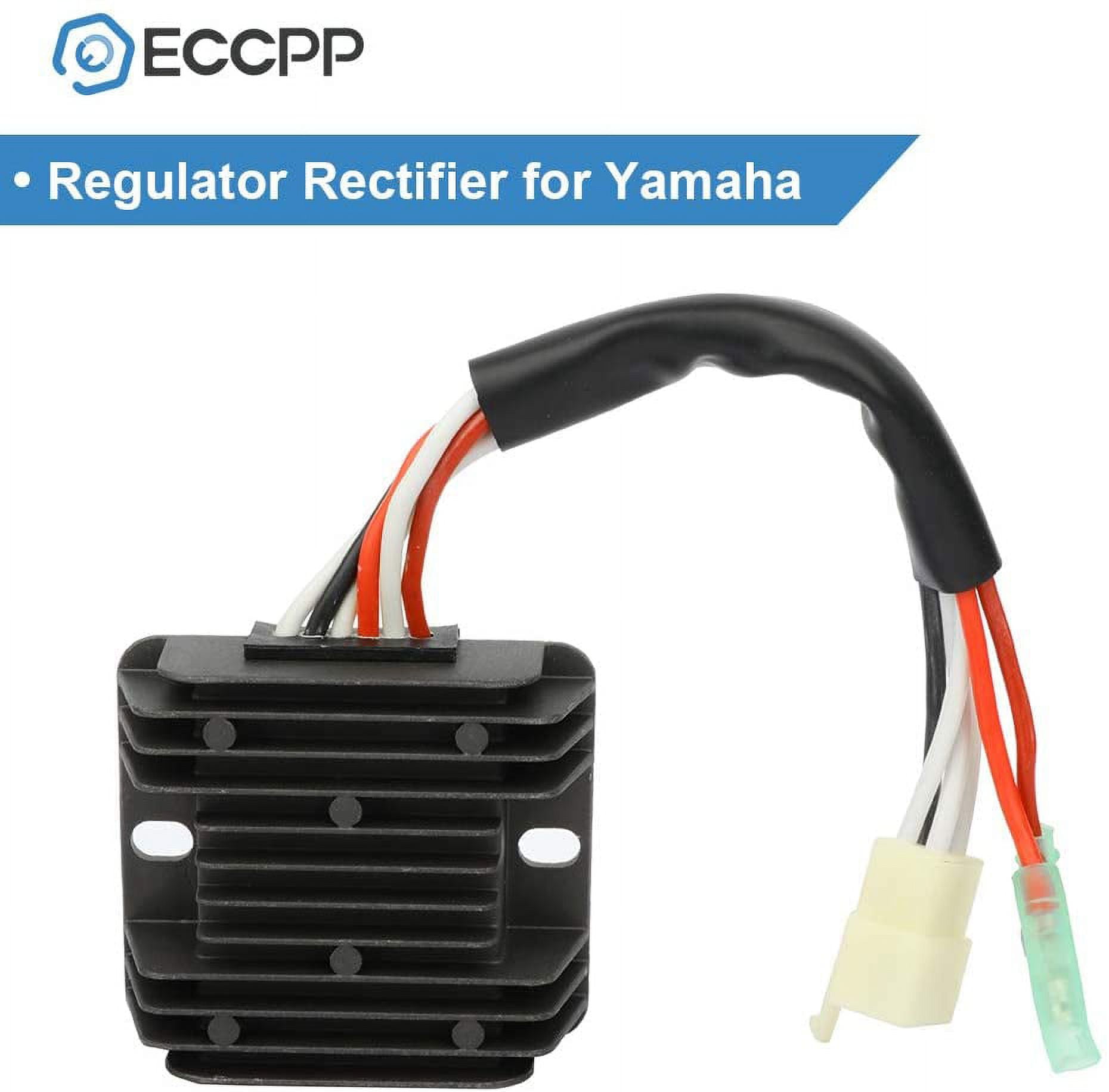 Voltage Regulator Rectifier For Yamaha ATVs - Fits Bear Tracker 250, Big Bear 350/400, Kodiak 400