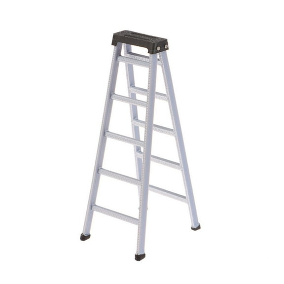 Realistic Miniature Ladder Model Figurine for Doll House Scene Decors 1/12 Scale Toy Furniture Model Scene Decoration