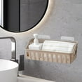 thumbnail image 4 of JingChun Clearance Under $2.00 Bathroom Shelf No Punch Bathroom Shower Hanging Shelf Shampoo Hanging Basket Shower Toilet Storage, 4 of 6