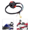 thumbnail image 4 of Manillar Universal De 22MM, Interruptor De Encendido Y Apagado Para Motocicleta, ATV, ABS Negro, 50cc-110cc, ATV De Cuatro Ejes, 4 of 7