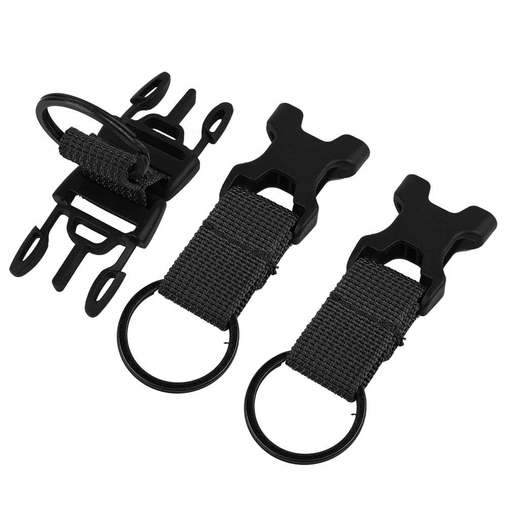 Rdeghly Key Ring, Men Key Ring,Men Outdoor Portable Multifunctional Keychain Key Ring Detachable