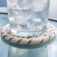 thumbnail image 4 of Luoshdecor Drink Coasters Set of 8 with Iron Holder,Cotton Woven Absorbent Coasters for Drinks, Boho Table Decor for Living Room Home Office Decor, 4 of 7