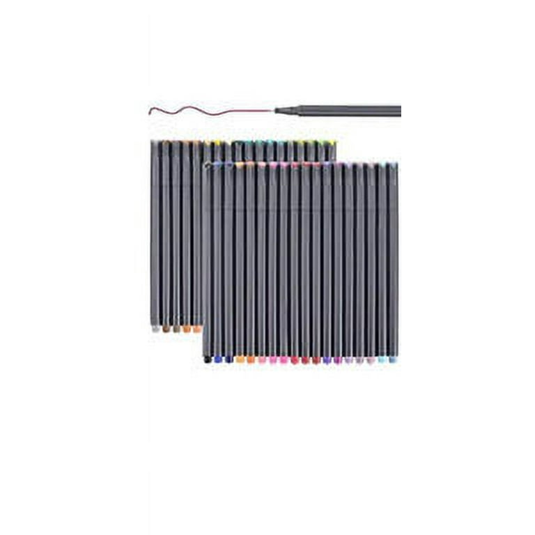 18 PACK FELT TIP PENS FIBRE TIPPED DRAWING MARKERS PAINTING COLOURING ART  SCHOOL