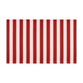 thumbnail image 2 of Red & White Striped Rug 28 X 43 Inches Outdoor Front Door Mat Washable Hand Woven Rug Year Holiday Porch Entryway Layered Doormat Bedroom Rugs 8x10 Extra Large Throw Blanket Furry Rugs Carpet for, 2 of 6