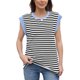 thumbnail image 1 of Camisetas Básicas de Verano para Mujer, Camisetas Informales Sin Mangas, Camisetas Holgadas, en Negro y, 1 of 8