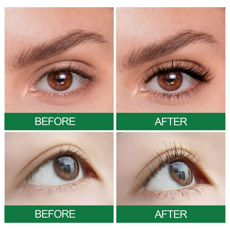 Castor Oil Eyelashes Before After