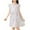 White, variant on Loopsun Girls Summer Dresses, Summer Middle Children Big Girls Sleeveless Dress Graphic Print Children's Clothing Multicolor 4-5 Years