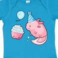 thumbnail image 4 of Inktastic Cute Axolotl Birthday with Cupcake Boys or Girls Baby Bodysuit, 4 of 5