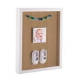 thumbnail image 2 of ArtToFrames 14x18 Inch Shadow Box Picture Frame, with a Satin White 1 Wide Shadowbox frame and Desert Sand Mat Backing (4655), 2 of 7