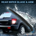 thumbnail image 6 of Rear Windshield Wiper Blade Arm Set 12" for Honda Odyssey 14-17, 6 of 6